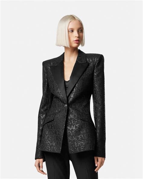 versace collection anzug|versace blazers for women.